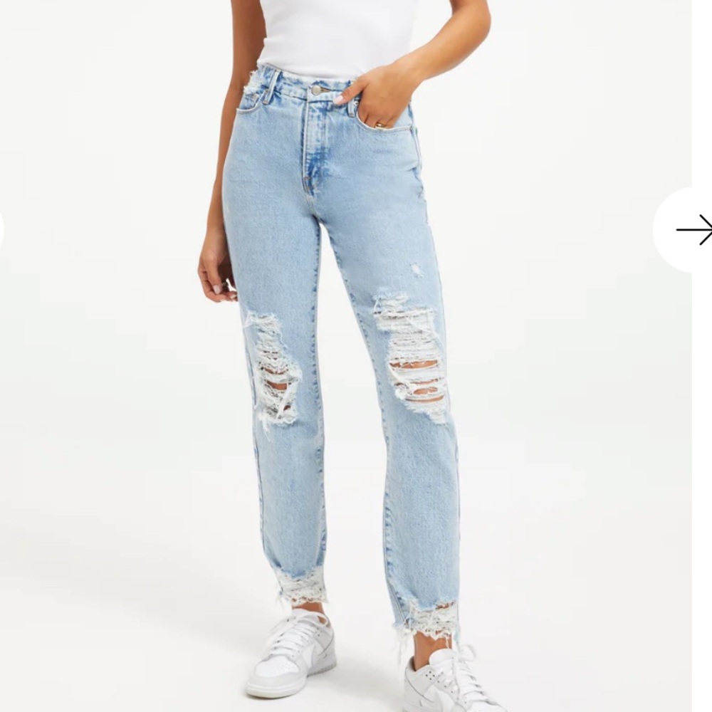 Brand new with tags good American jeans in size 10